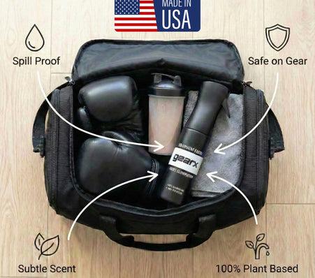 Tough on Odor, Safe on Gear Equipment Deodorizer.